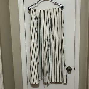 Striped maxi skirt